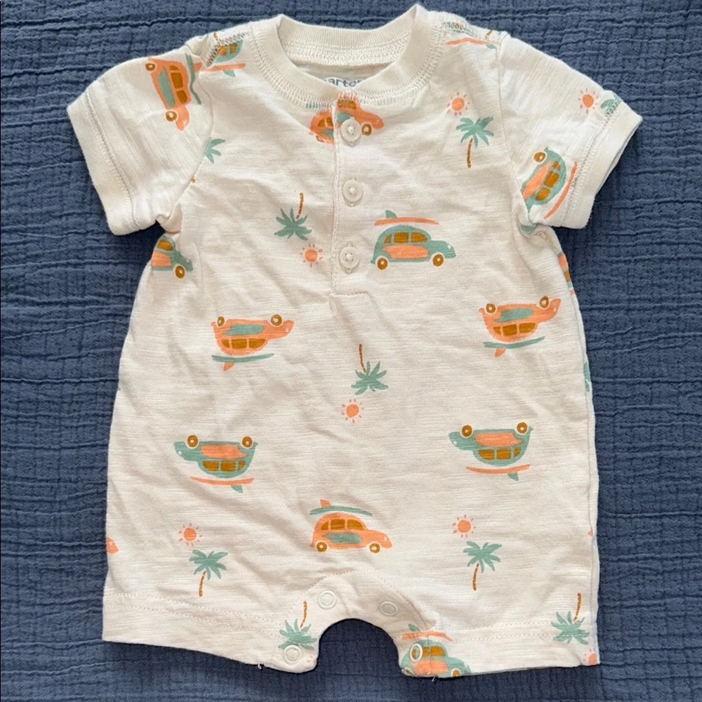 3 Newborn One Piece Sets NWOT - Picture 2 of 4